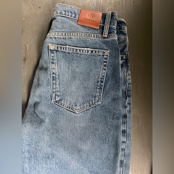 Anine Bing Straight Jeans - Picture 2 of 5